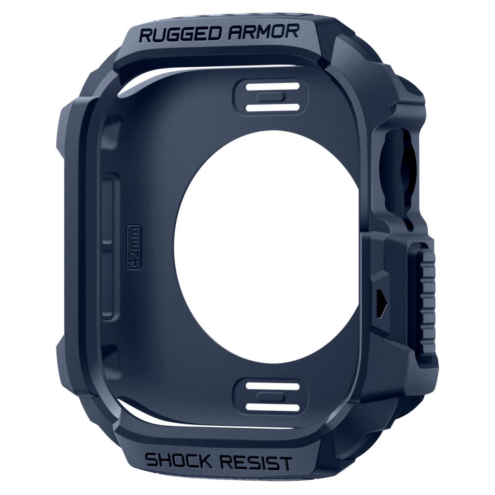 Rugged Armor V2 Case Spigen for Apple Watch Series 10 / 11 42mm, Navy Blue ACS10492_9