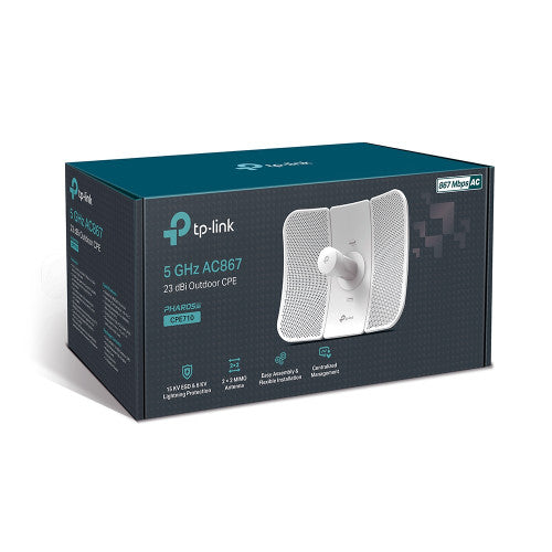 TP-LINK CPE710 punto de acceso inalámbrico 867 Mbit/s Blanco EnergÃa sobre Ethernet (PoE)_2
