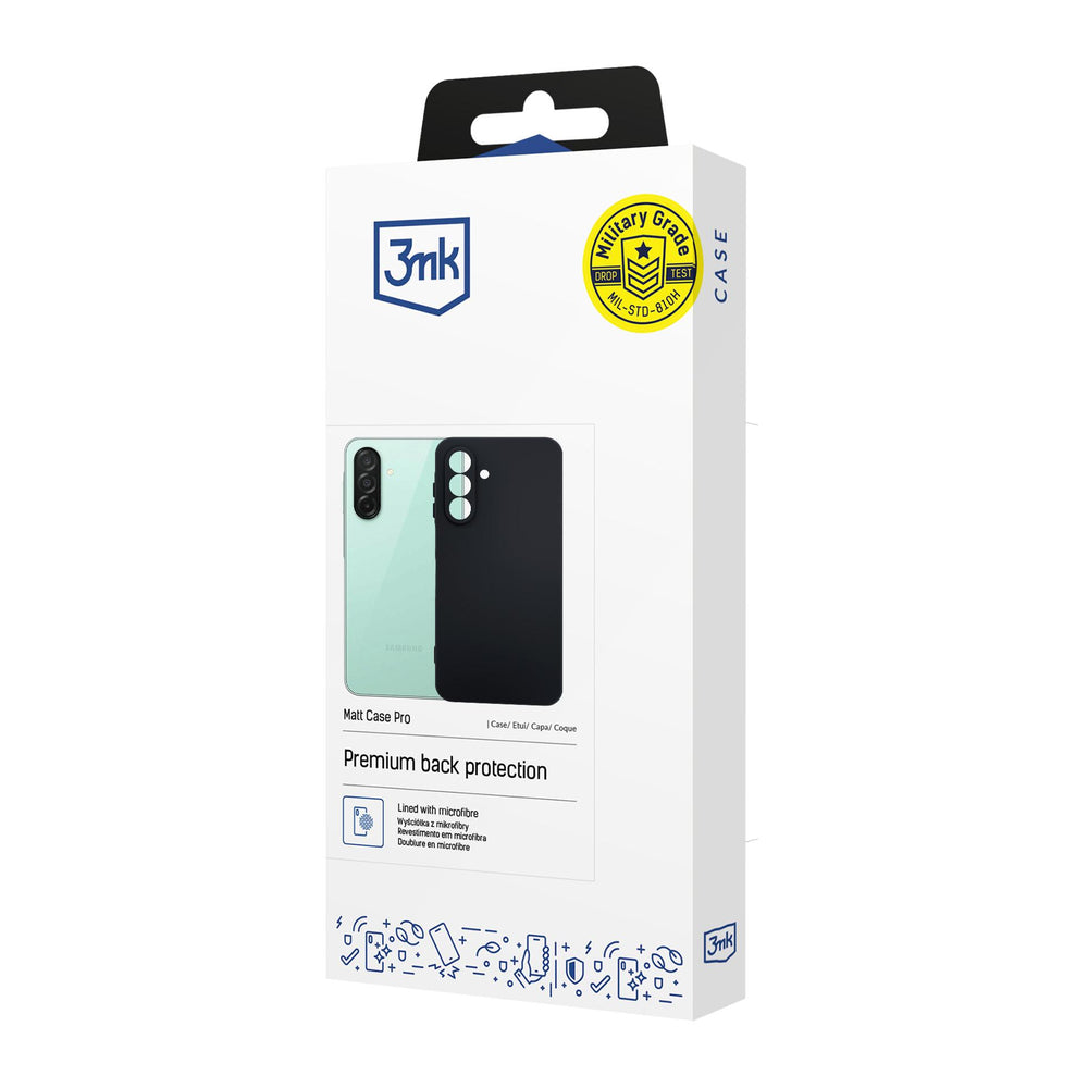 3mk Matt Case Pro for Samsung Galaxy A27 5G - Matte Black_10