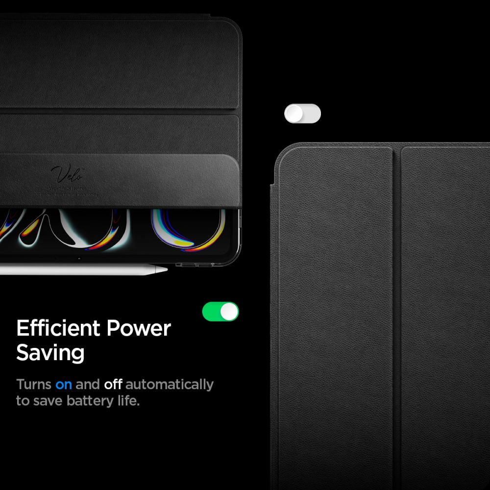 Spigen Liquid Air Folio Case for iPad Pro 11” (2024) iPad Pro 11” (2025) - Black_14