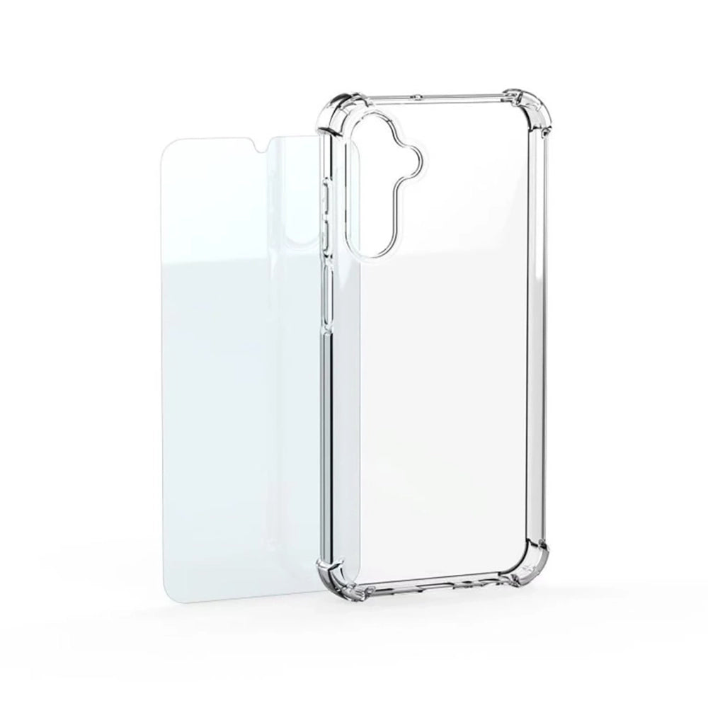 Samsung by Mobeen Clear Cover Case + Tempered Glass Set for Samsung Galaxy S26 - Transparent_0