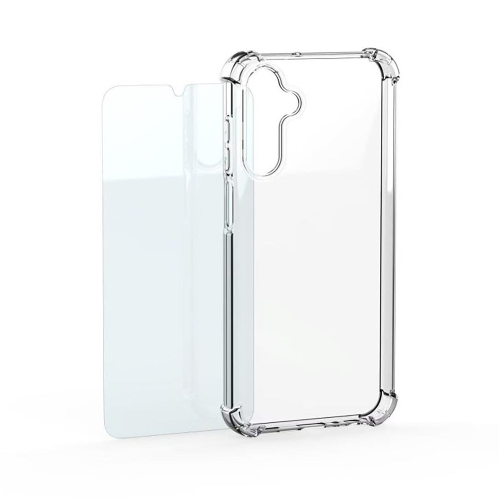 Samsung by Mobeen Clear Cover Case + Tempered Glass Set for Samsung Galaxy S26+ - Transparent_0