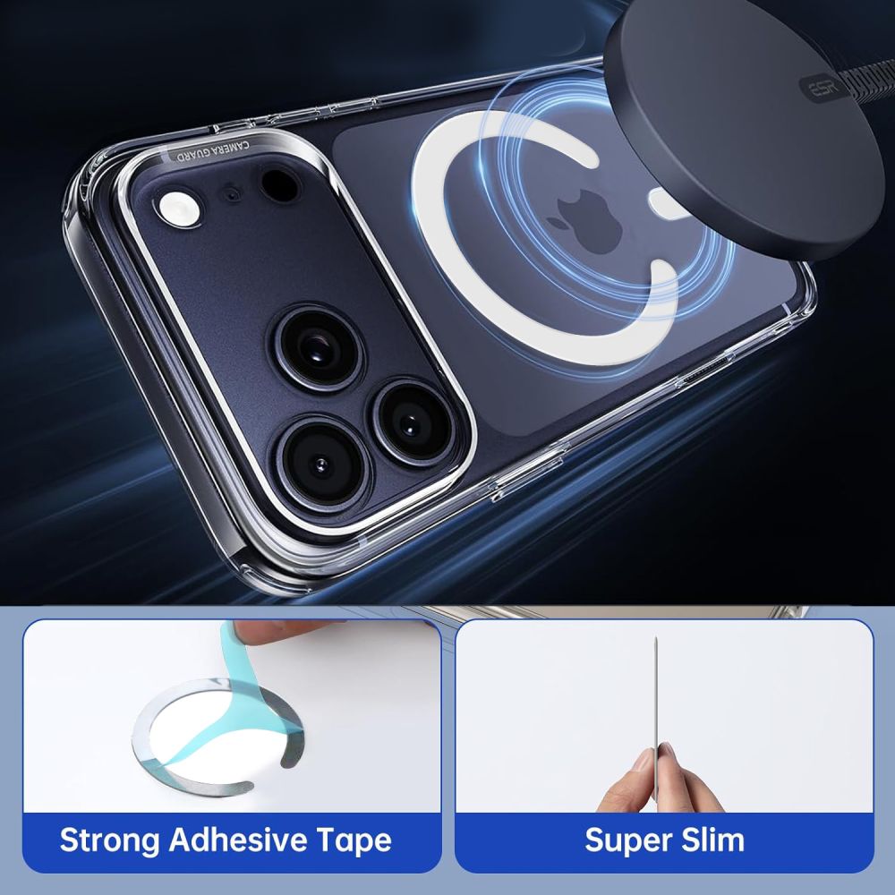 MagSafe Tech-Protect MMP-200 Magnetic Ring for Phone - White_6