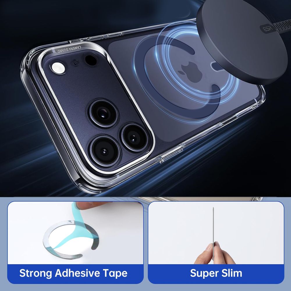 MagSafe Tech-Protect MMP-200 Magnetic Ring for Phone - Navy Blue_6