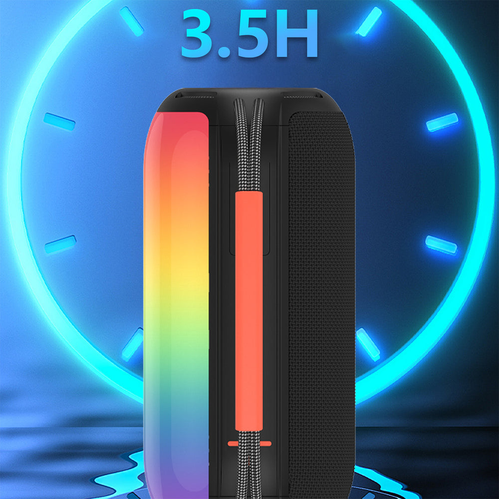 Dudao Y21 Wireless Speaker with RGB Backlight Bluetooth 5.3 - Black_12