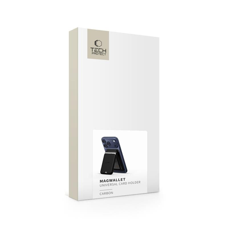 Tech-Protect MagWallet Stand MagSafe Magnetic Phone Wallet - Black_4