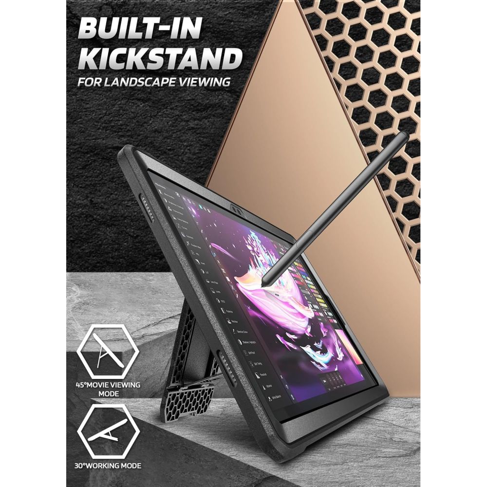 Supcase Unicorn Beetle Pro Case for Samsung Galaxy Tab A11+ - Black_6