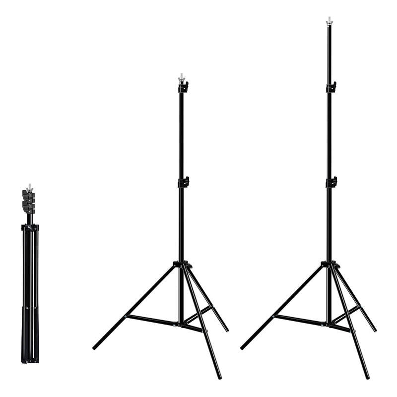 Photo studio background support Puluz 2x2m + Backdrops 3 pcs PKT5204_2