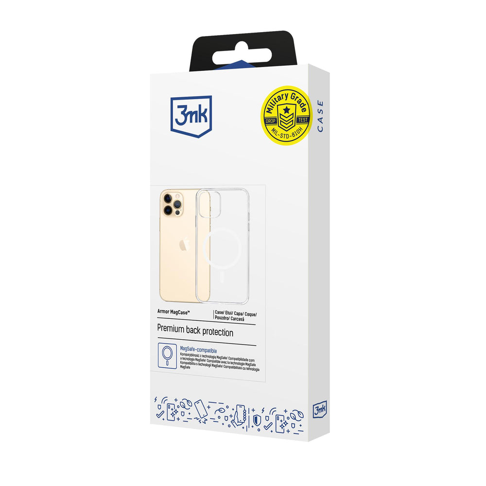 3mk Armor Magcase for iPhone 12 Pro Max - Transparent_7