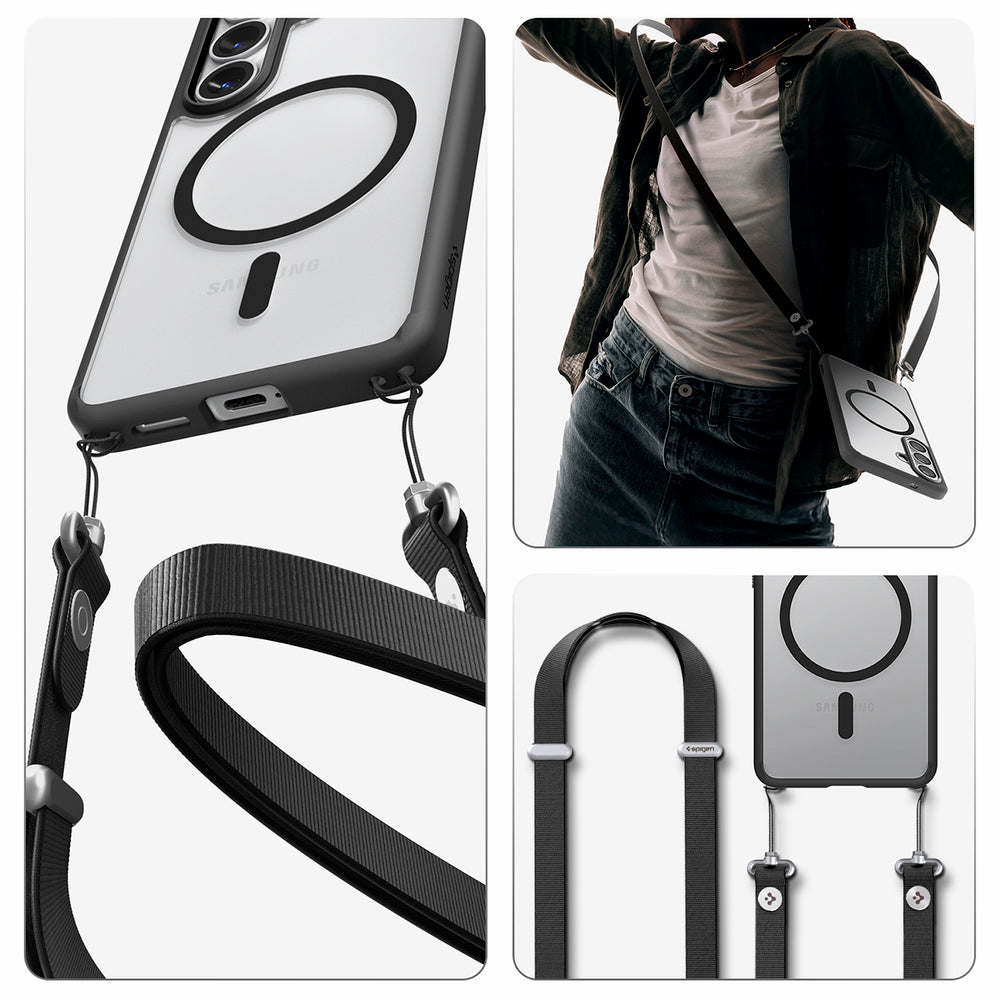 Hard Case Spigen Ultra Hybrid with MagSafe for Samsung Galaxy S26 S942, Matte Black ACS10735_20