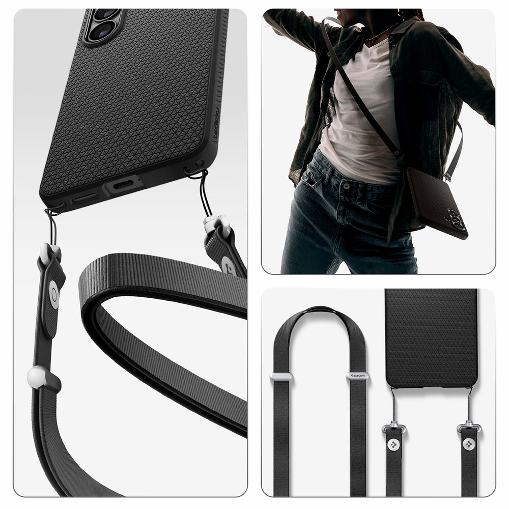 Hard Case Spigen Liquid Air for Samsung Galaxy S26 Plus S947, Matte Black ACS10700_20