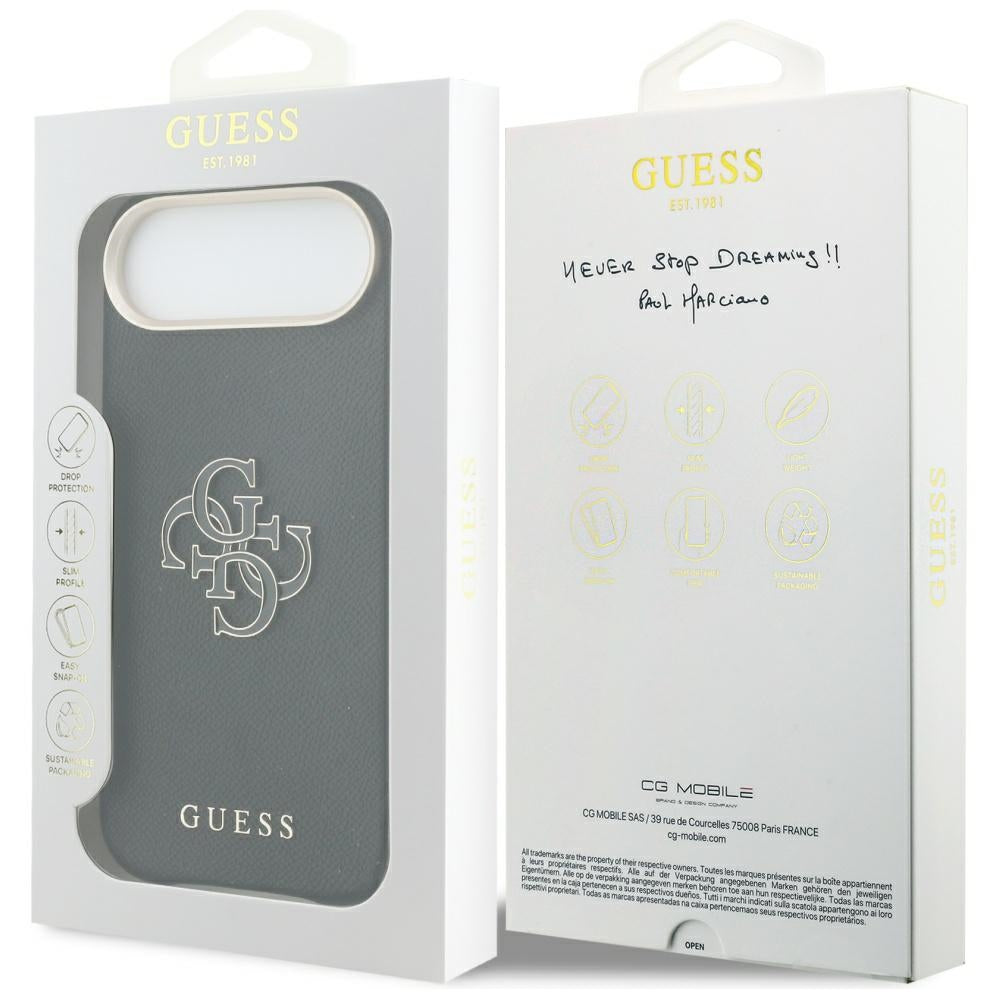Guess FW Resin Logo iPhone Air Case - Black_7