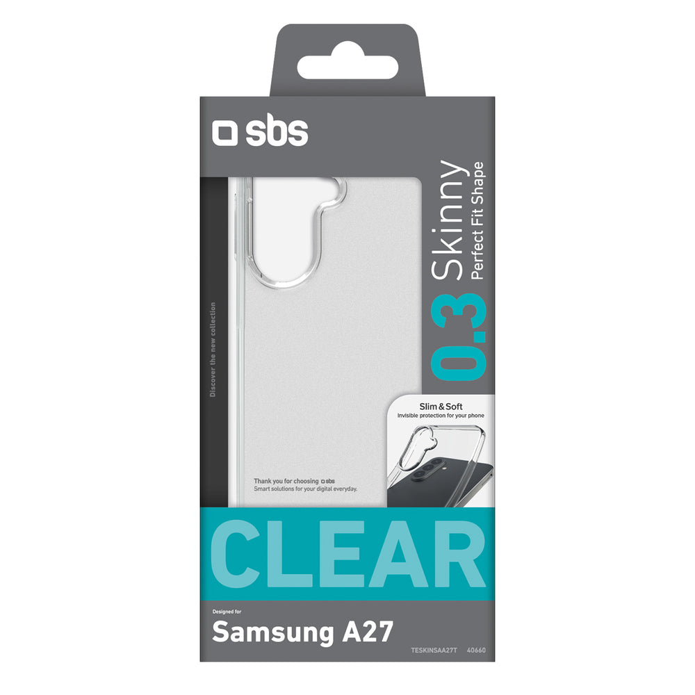 SBS Skinny Cover for Samsung Galaxy A27 - Transparent_1