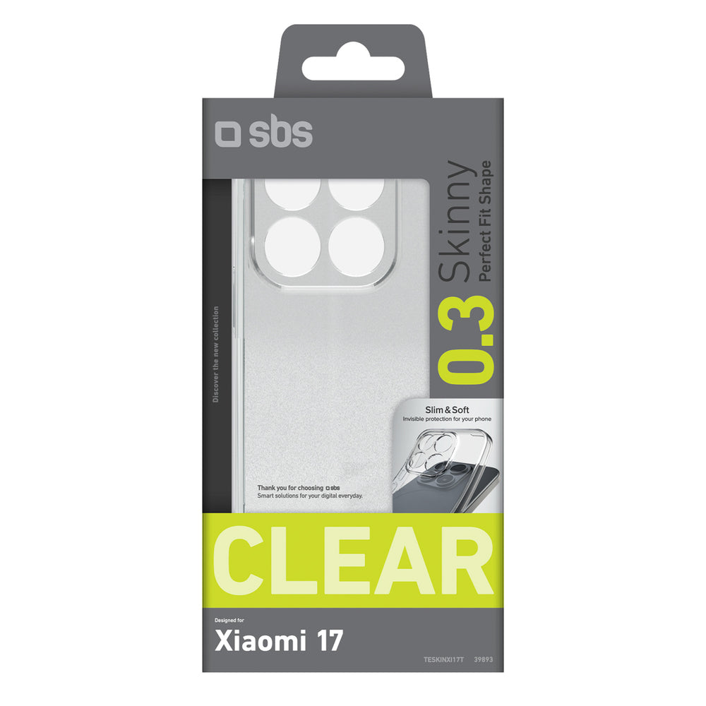 SBS Skinny Cover for Xiaomi 17 - transparent_1