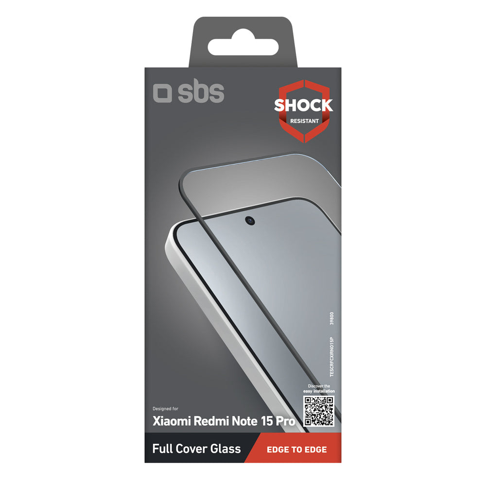 SBS Full Cover Tempered Glass for Xiaomi Redmi Note 15 Pro_1