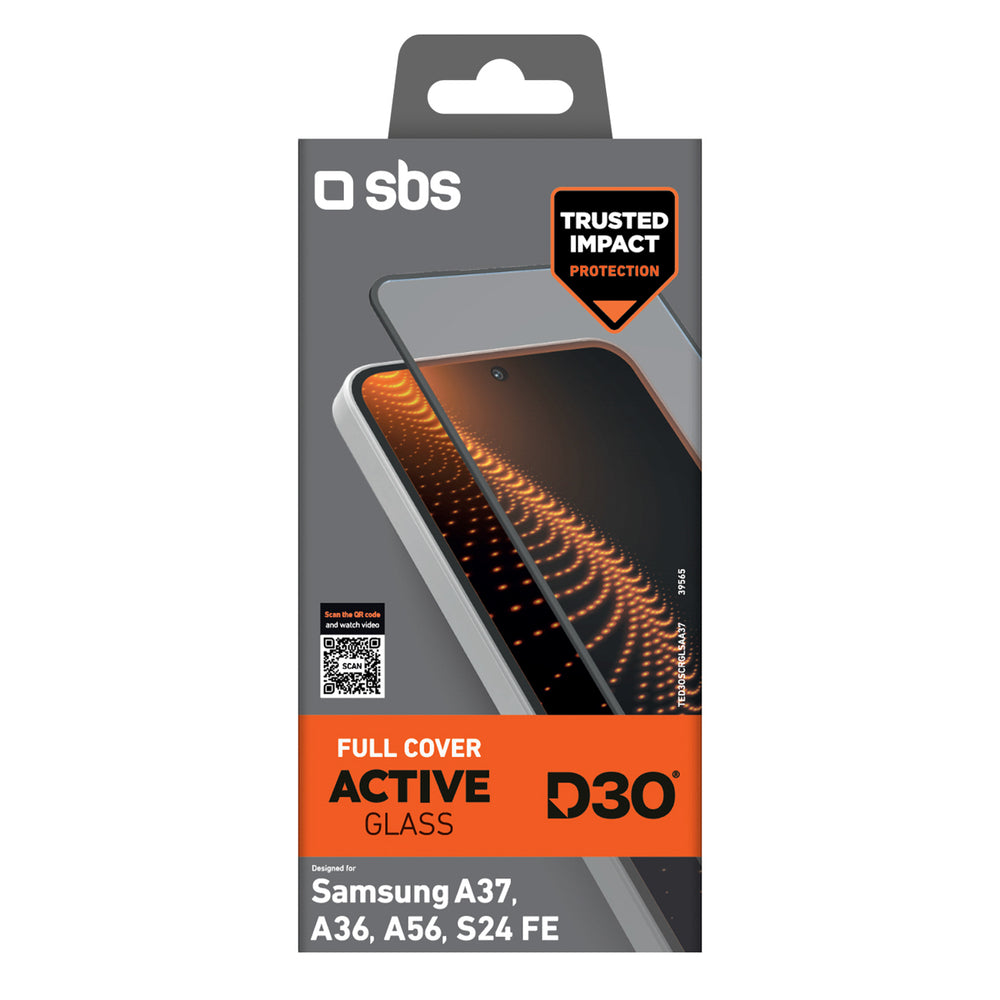 SBS D3O Tempered Glass for Samsung Galaxy A37_1