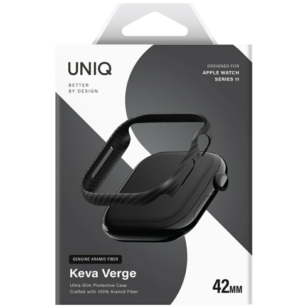 Uniq Keva Verge Case for Apple Watch 42mm - Black_1