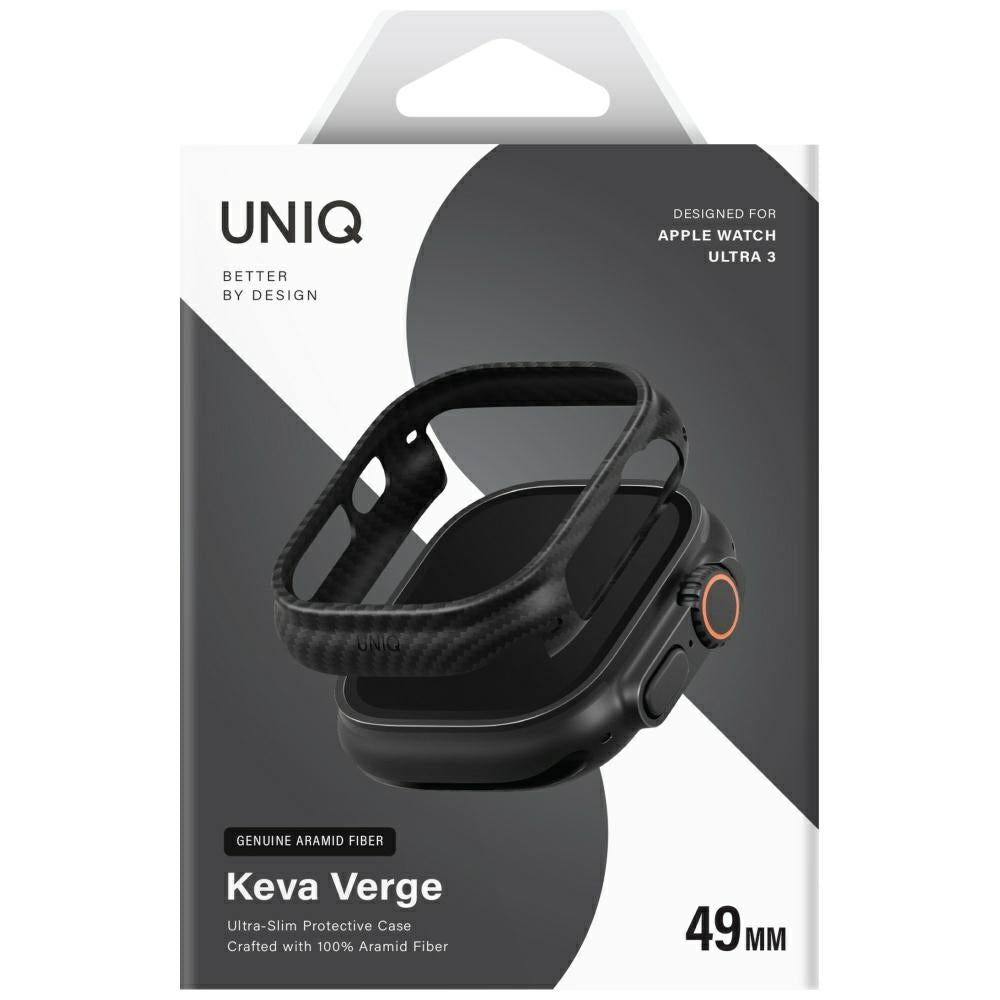 Uniq Keva Verge Case for Apple Watch 49mm - Black_1