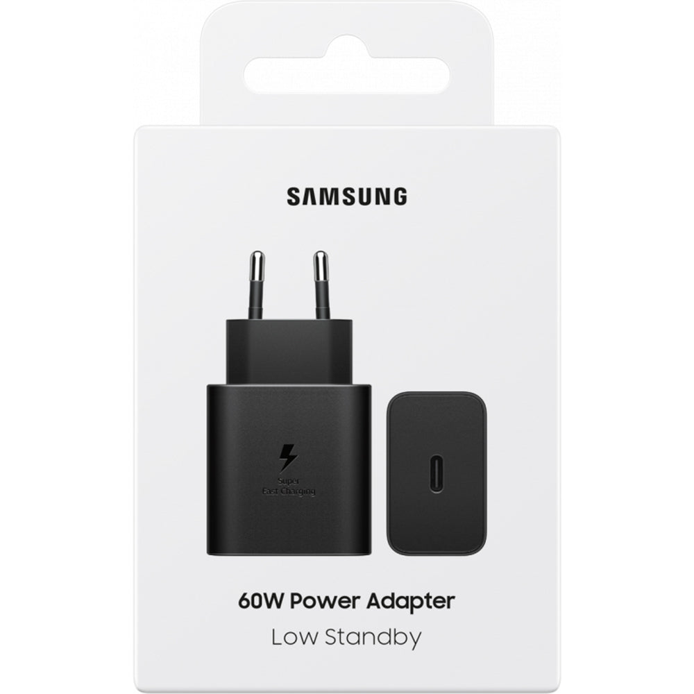 Wall Charger Samsung, 60W, 3A, 1 x USB-C, Black EP-T6010NBEGWW_4