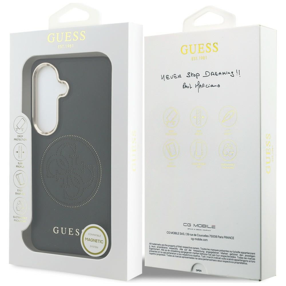 Etui Guess Perforated Logo MagSafe na Samsung Galaxy S26 - czarne_7