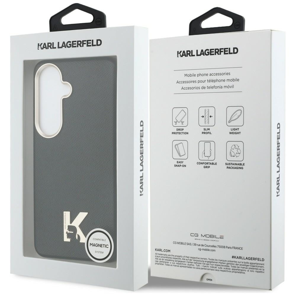 Karl Lagerfeld K Metal Logo MagSafe Case for Samsung Galaxy S26 - Black_7