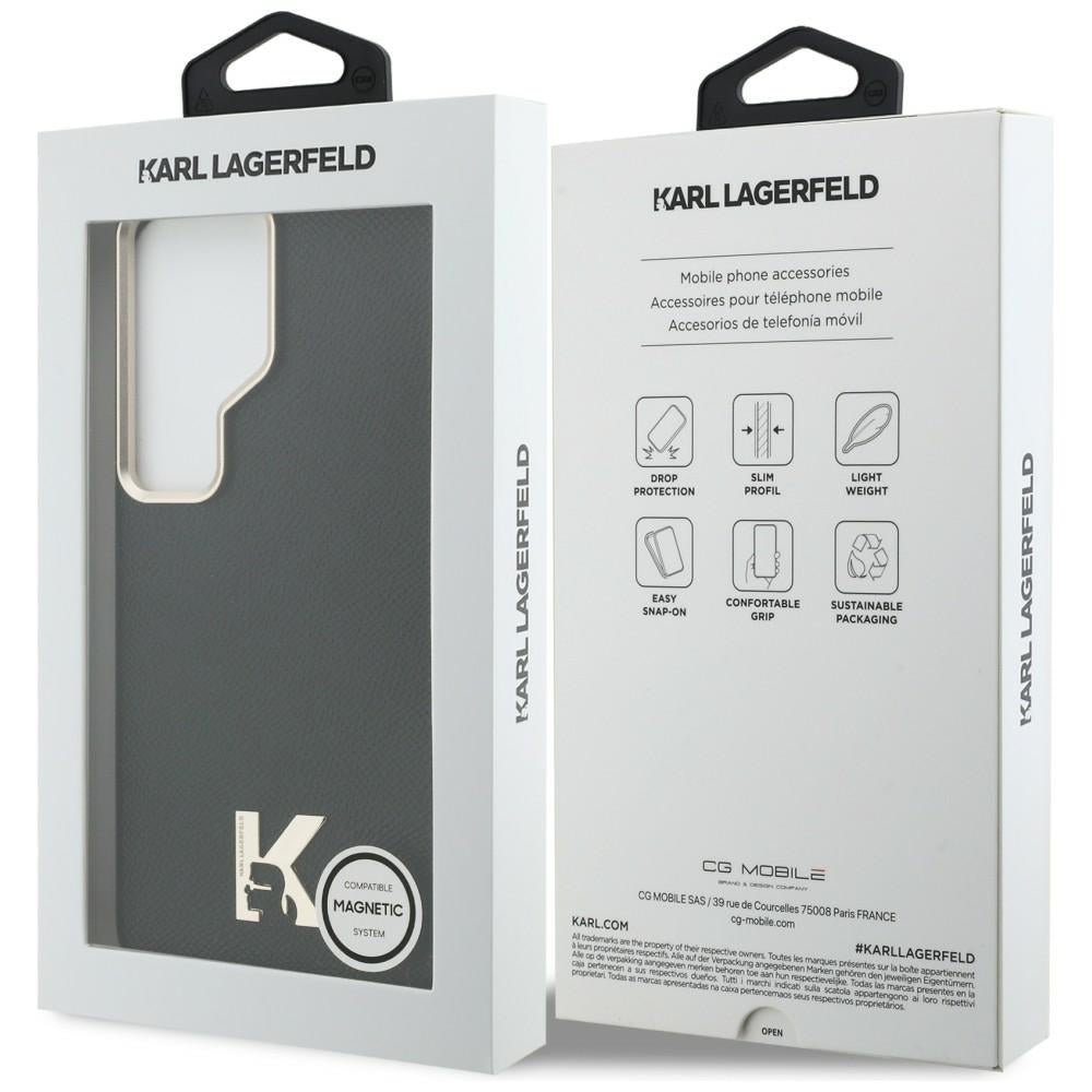 Karl Lagerfeld K Metal Logo MagSafe Case for Samsung Galaxy S26 Ultra - Black_7