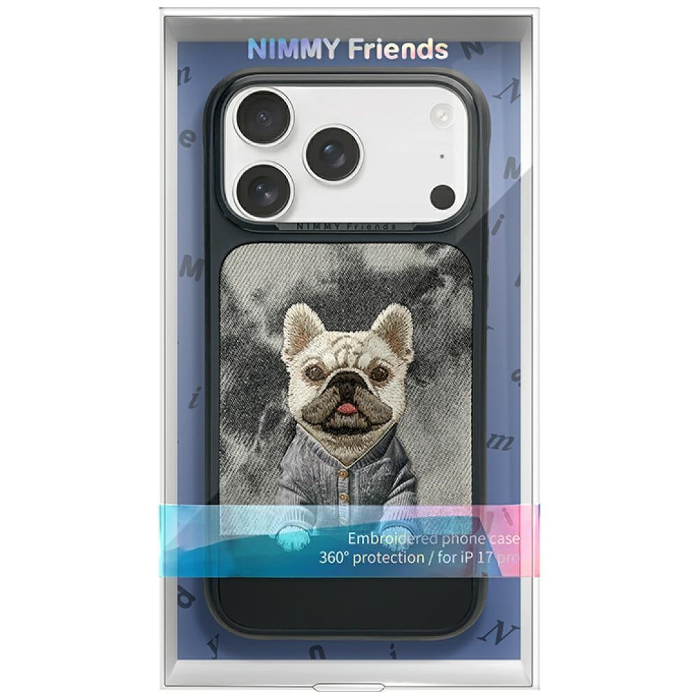 Nimmy Gentle Pets Series Dog MagSafe case for iPhone 17 Pro - black_7