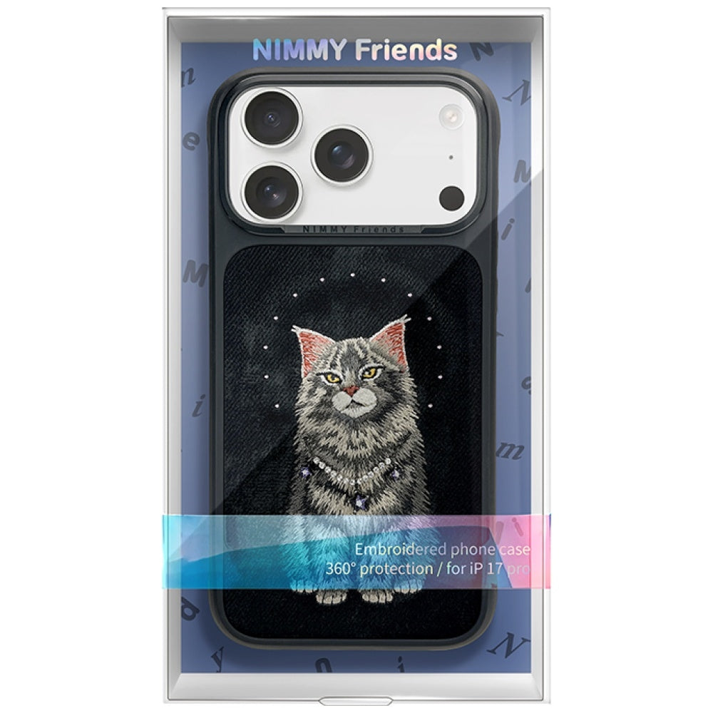 Nimmy Lucky Fashion Cat MagSafe case for iPhone 17 Pro - black_6