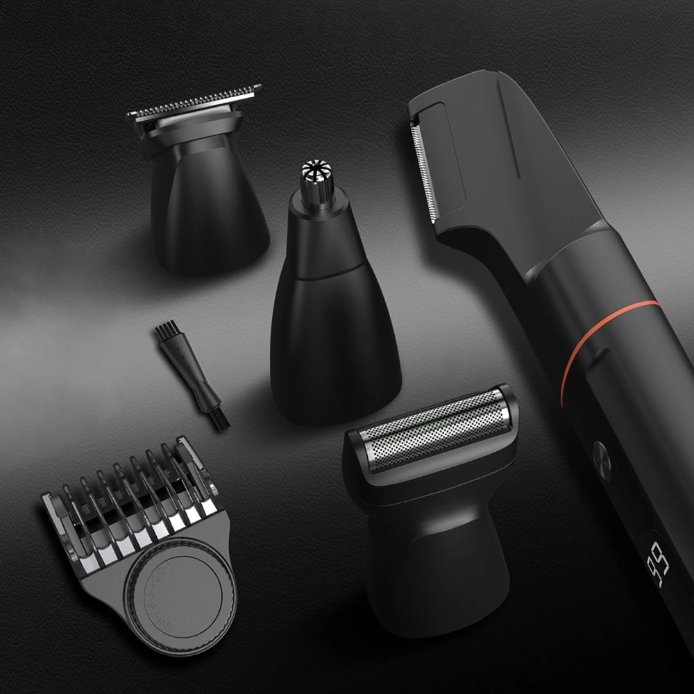 MAXGROOM LK-881 multifunctional trimmer with replaceable tips - black_15