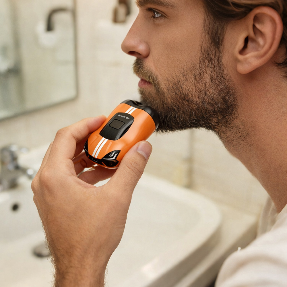 MAXGROOM M-501 electric shaver - orange_10