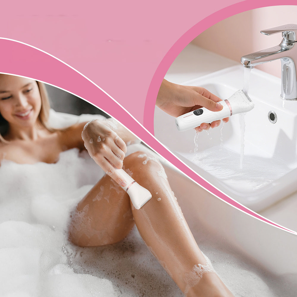 MAXGROOM JK-105 3-in-1 Women's Body and Face Trimmer - White_8