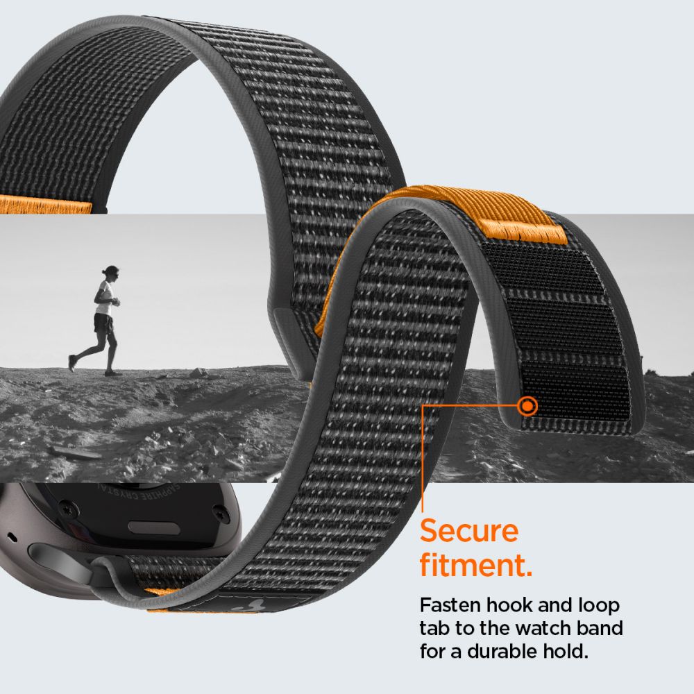 Athlex Air 2 Strap Spigen for Apple Watch 49mm / 46mm / 45mm / 44mm Series, Active Orange AMP10607_10