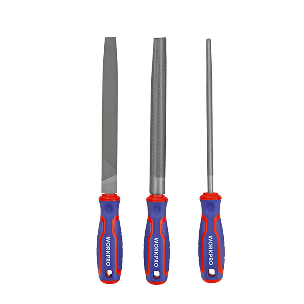 Arquivo 200mm, conjunto de 3 peças. workpro_0