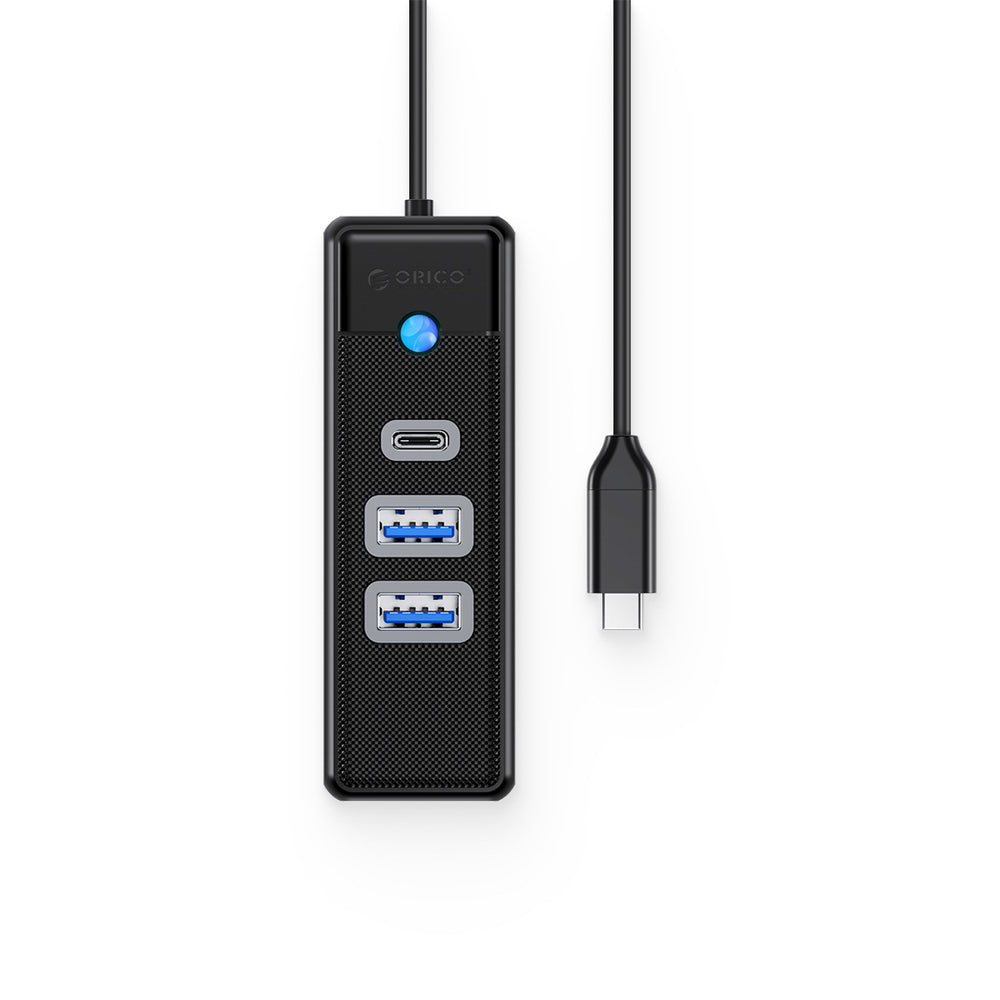 Orico PWC2U-C3 3-port USB hub 2x USB-A 3.0 1x USB-C 3.0 0.5 m - black_1