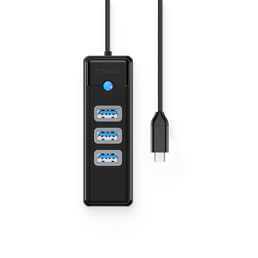 Orico PW3UR25-C3 USB Hub 4-Port 3x USB-A 3.0 1x RJ45 2.5G Ethernet 1.8m - Black_1