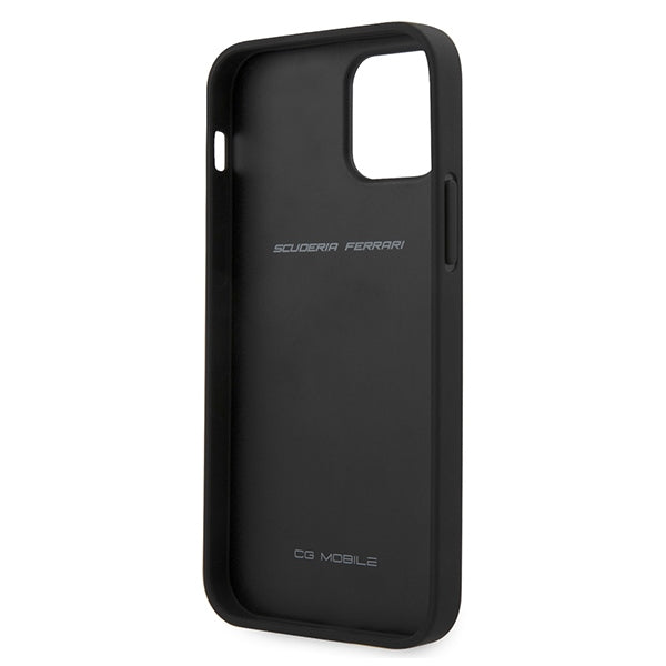 Etui Ferrari Off Track Quilted na iPhone 12 / 12 Pro - czarne_4