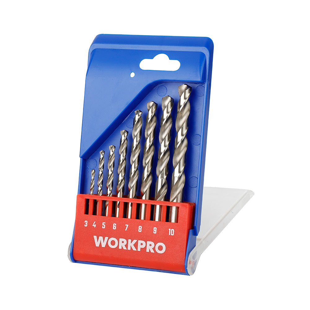 Brocas de metal, conjunto de 8 peças. workpro_0