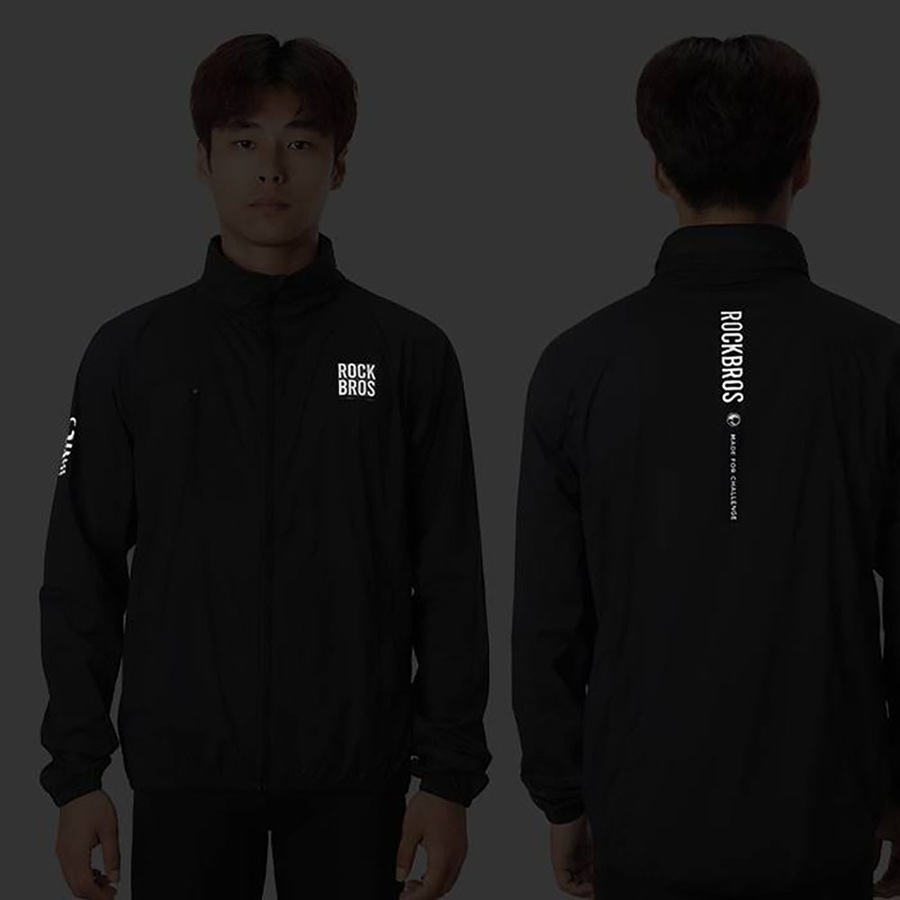 Rockbros TLWT002 ROAD TO SKY windbreaker lightweight, S - black_10