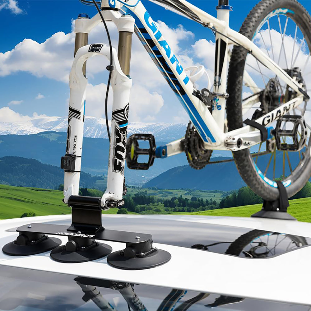 Rockbros XP1001 Roof Rack with Suction Cups for 1 Bike - Black_5