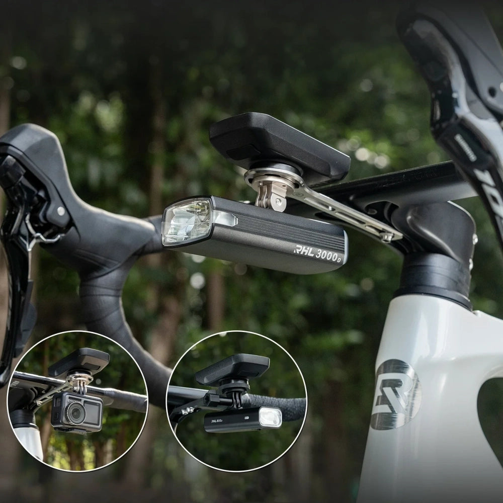 Rockbros FK-307T Titanium Alloy Bike Computer Mount - Titanium_5