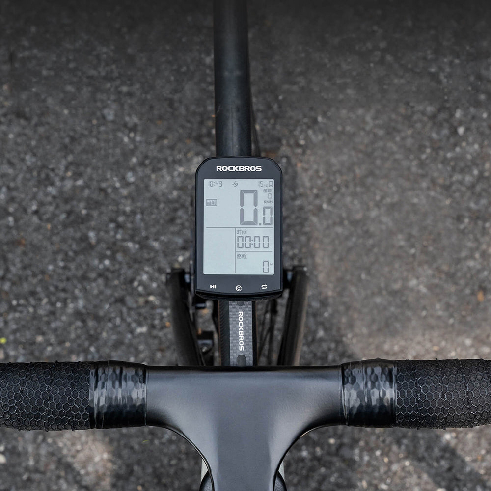 Rockbros FK-307W Carbon Fiber Bike Computer Mount - Black_4