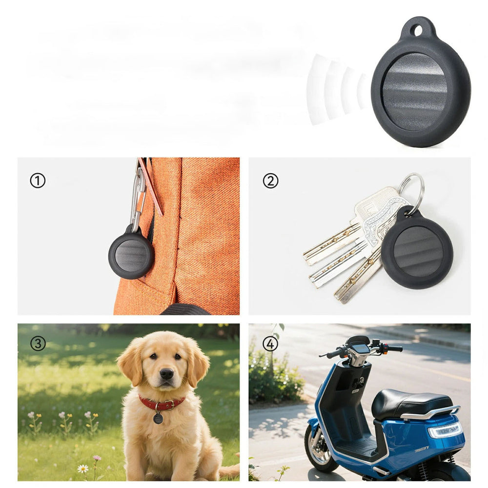 Rockbros RT1W Apple Find My Bluetooth Locator - Black_3