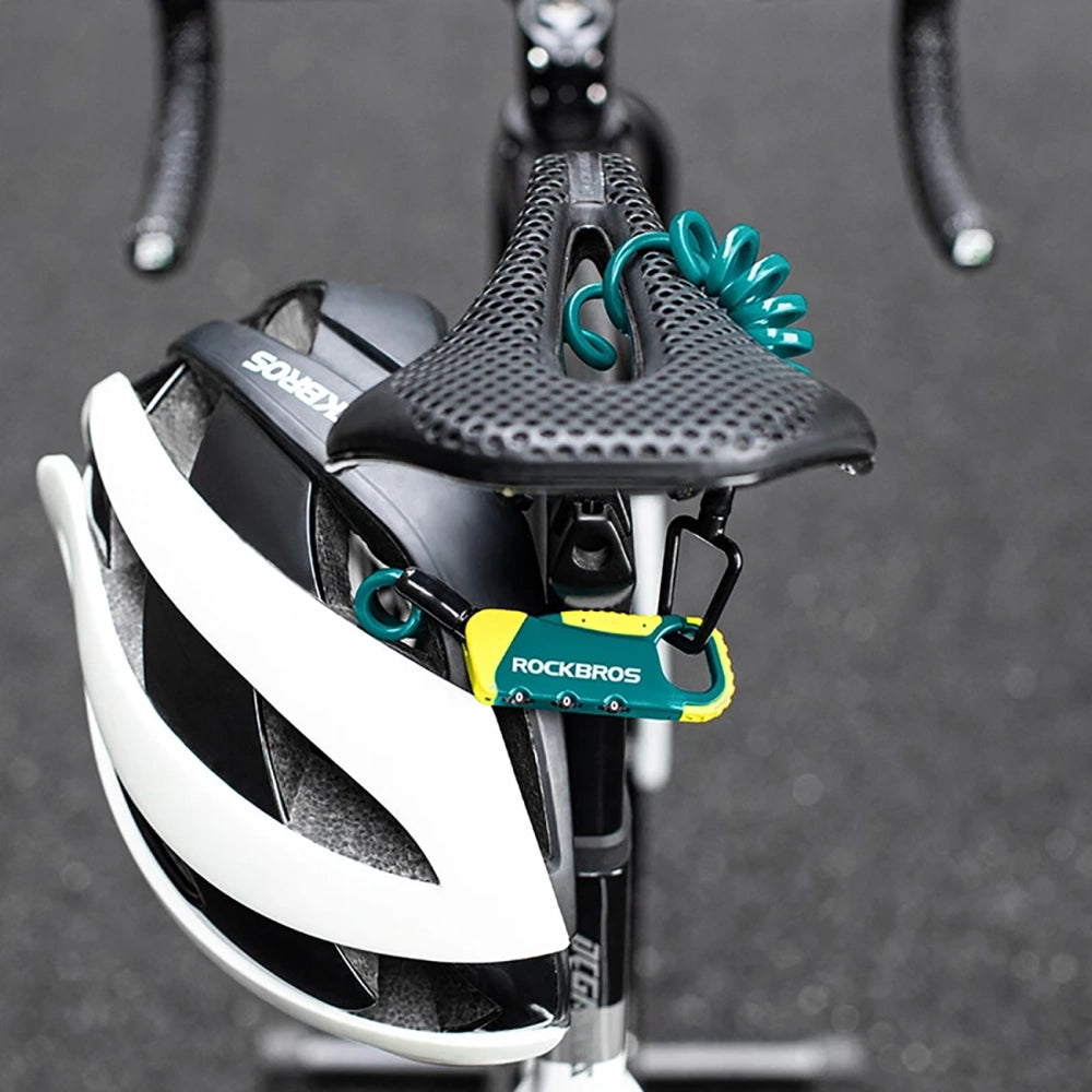 Rockbros RBK6N Combination Bike Lock - Turquoise_2