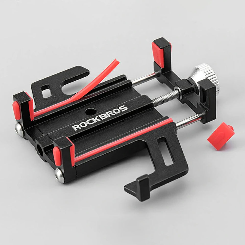 Rockbros 699 Handlebar Clamp Phone Holder - Red_6