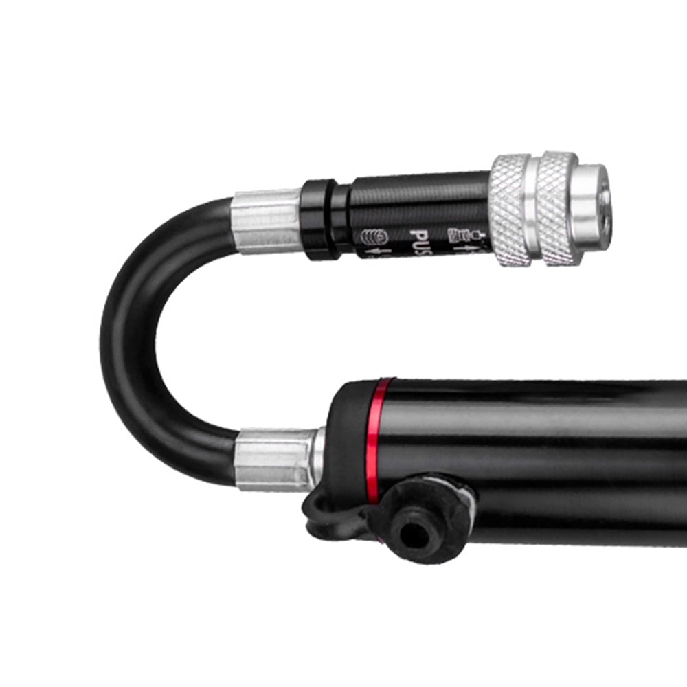Rockbros SMART-B 150 PSI Mini Bicycle Pump for Presta and Schrader Valves - Black_6