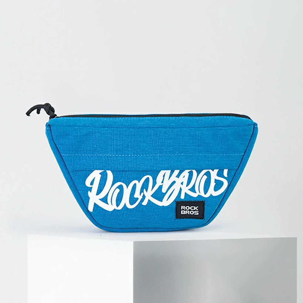 Rockbros G011 Flash Journey trapezoidal handlebar bike bag 0.7 l - blue_3