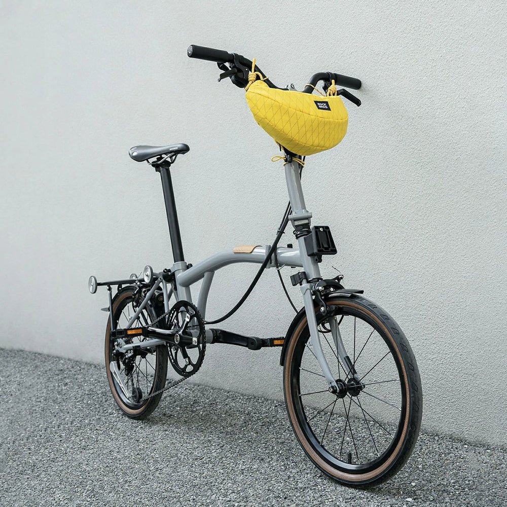 Rockbros H74 Bicycle Bag for Handlebar or Banana Shoulder 1.8L - Yellow_8
