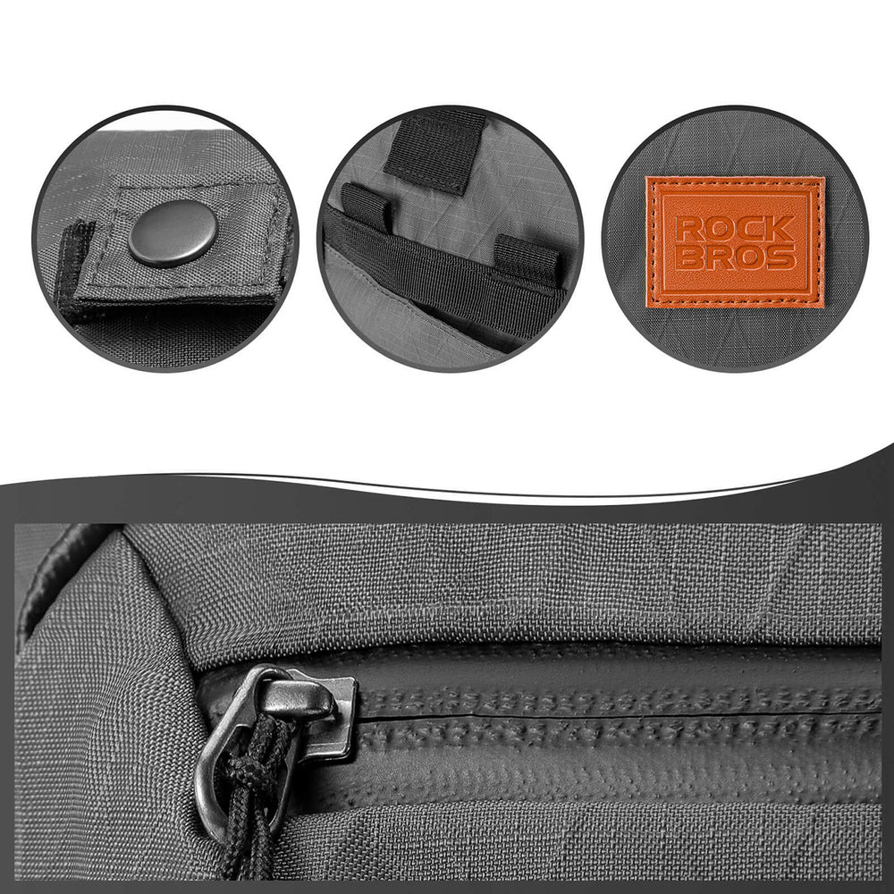 Rockbros H43 Backpack for Brompton Folding Bike - Gray_4