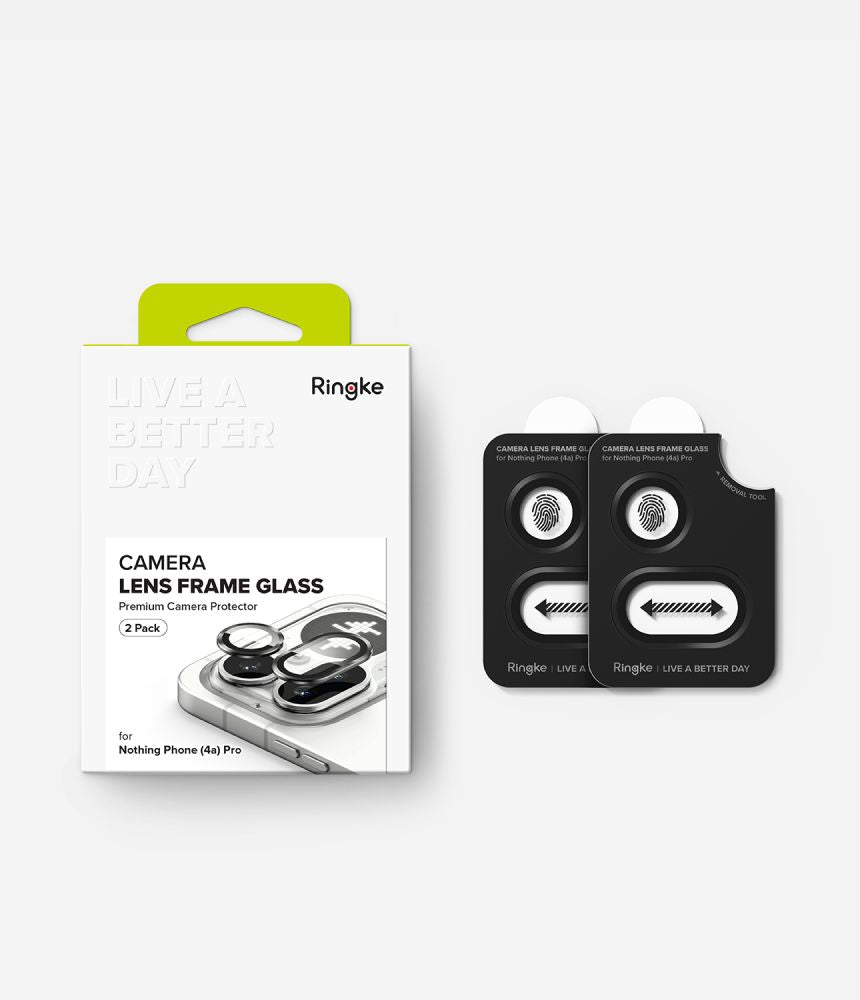 Osłona aparatu Ringke Camera Frame Protector 2-Pack na Nothing Phone 4A Pro - czarna_6