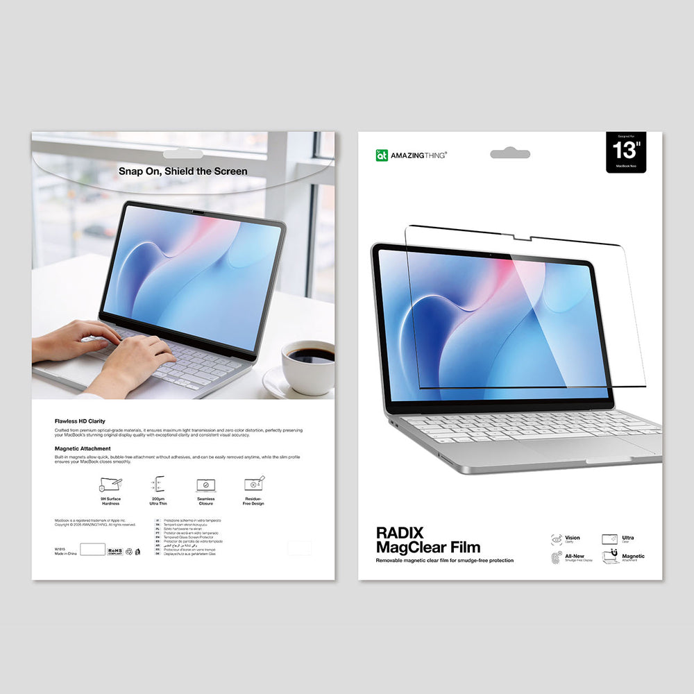 AmazingThing Radix MagClear Film for MacBook Neo 13"_8